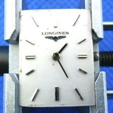 OLD VINTAGE Clockwork Watch Movement UhrWerk LONGINES 410 Dial Hands