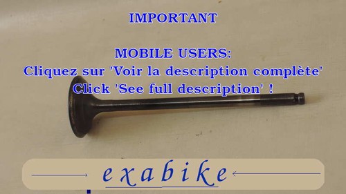 Soupape echappement pour - d'echappement,
