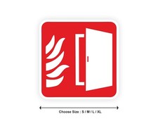 Sticker panneau PORTE COUPE