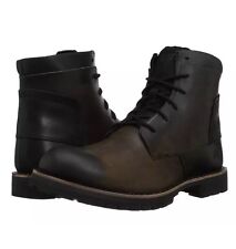 New CAT Caterpillar Lenox P719079 Bitter Chocolate Leather Boots 8.5 EU 41.5 Men