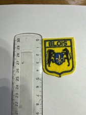 BLOIS THERMES ECUSSON BRODE PATCH WAPPEN KAMM CRESTA STEMMA INSIGNIA