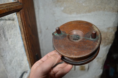 Ancien moulinet pêche - de,