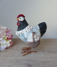 Poule vintage de Pâques avec