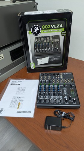 Mackie 802vlz4 channels - mackie, 8-channels
