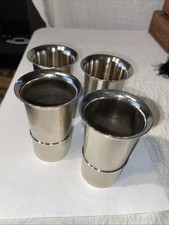 4X 60MM Velocity Stacks Air Horn Pipes Trumpet Weber 45 Dcoe Dellorto DHLA Solex