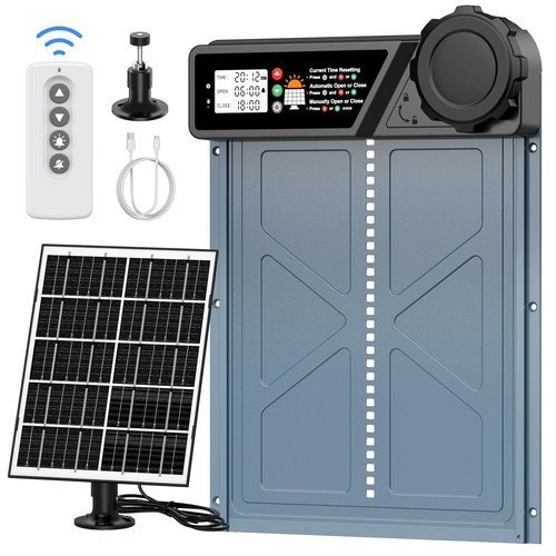 Porte poulailler automatique