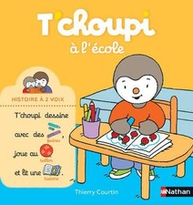 Livre T'choupi à l'école