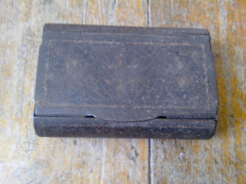 Rare boîte tabatière - , tôle