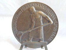 medaille belge art deco par