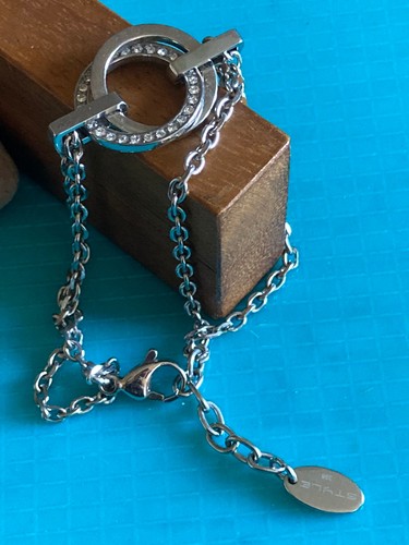 Bracelet argenté urban style - argenté,