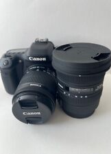 Canon EOS 80D  Appareil Photo CANON Reflex Numérique 24,2 Mpix- avec 2 objectifs
