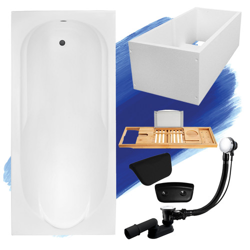 Baignoire rectangulaire bona - rectangulaire,