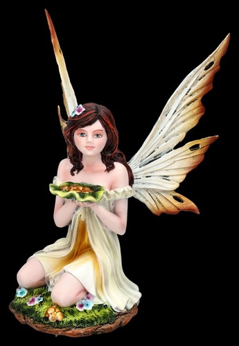 Figurine elfe fleurs - figurine,