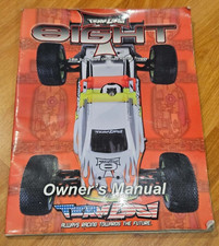 Team Losi Racing, Eight 8ight Nitro Truggy Manual, Owners-Assembly Book