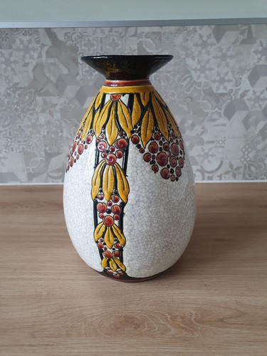 Vase boch charles catteau - vase,
