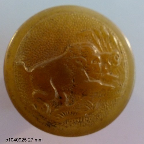 Bouton chasse venerie 27 - chasse/venerie, mm