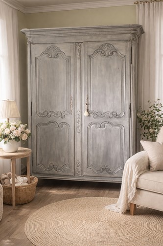Armoire ancienne chêne - armoire,