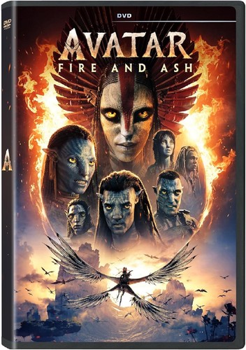 Avatar fire and ash dvd - avatar:,