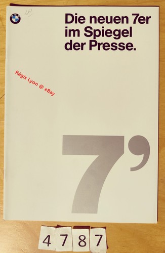 Bmw serie e32 735i extrait - e32,