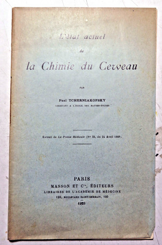 Neurosciences etat actuel - neurosciences/etat,