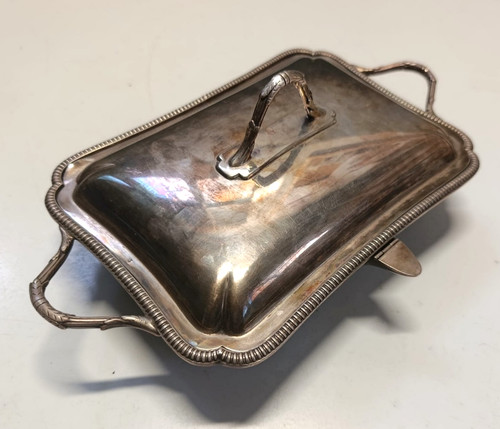 Ancien plat service avec - plat,