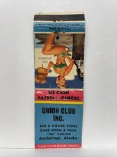 Union Club Avec Barre & Liqueur Magasin Anchorage, Alaska Girlie Bikini Match De