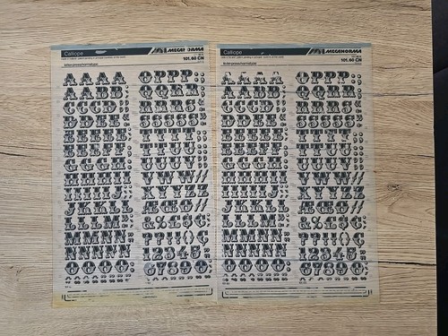 Mecanorma lettres transfert - mecanorma,