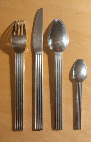 Lot couverts inox - 4,