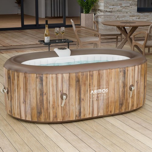 Arebos spa pool whirlpool - spa,