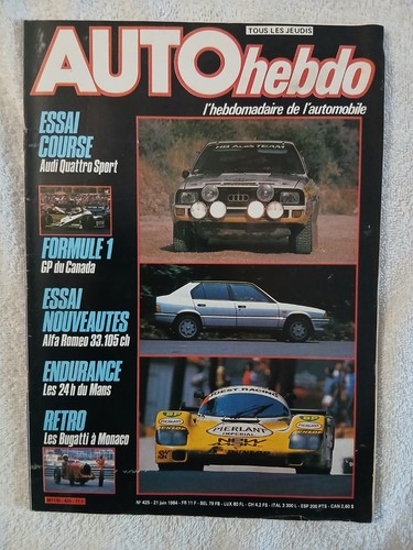Auto hebdo 425 - auto,
