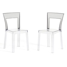 2 chaises en polycarbonate