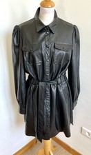 robe T42/44 chemise faux cuir
