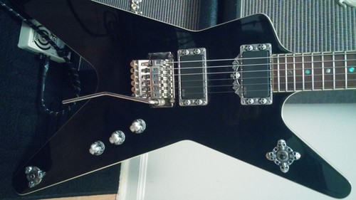 Skull guitar parts - parts, dean
