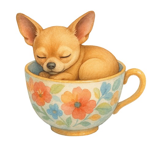 Autocollants chihuahua - x,