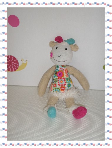 Doudou peluche chèvre - -,