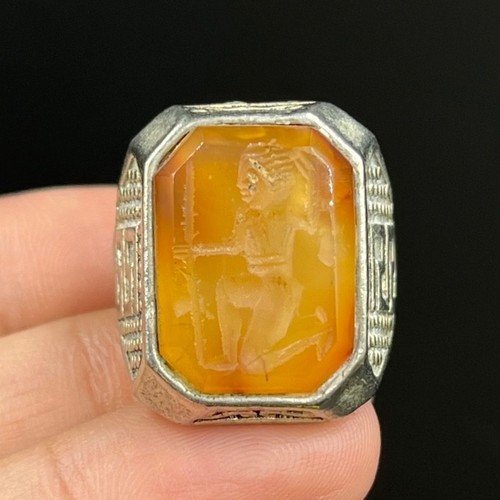 Ancienne bague romaine - , en