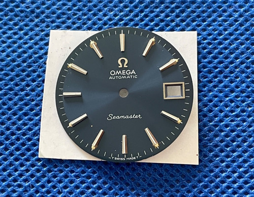 Véritable cadran bleu omega - véritable,