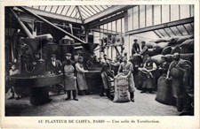 Old postcard Paris 14th to the planter of Caiffa Salle de Roasting (1247776)