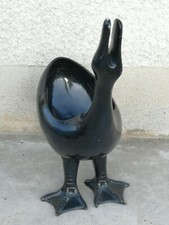 Sculpture Oie ? Rack magazine porte journaux ? plante ? jardiniere style lalanne