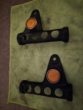 Honda Vintage 72-74 CB350F CB 350 Four Fork Ear Headlight Mount Brackets