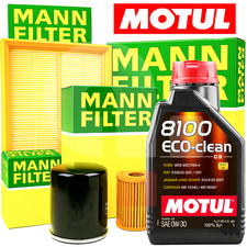 Set Entretien Skoda Octavia III 2.0 TSI 2.0 Rs 3 Filtres Mann +6LT Huile Motul