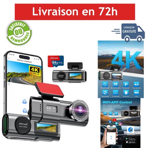 Dashcam voiture avec écran - dashcam,
