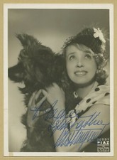 Mistinguett (1875-1956) - Chanteuse et actrice - Belle photo dédicacée - 1950