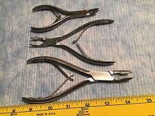 qty. of 3 diff. size Rongeurs,  4.5", 5.375" and 6" (Blumenthal and/or Friedman)