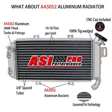Upgraded aluminium radiateur - upgraded,