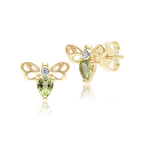 Boucle oreille abeille en - d'oreille,