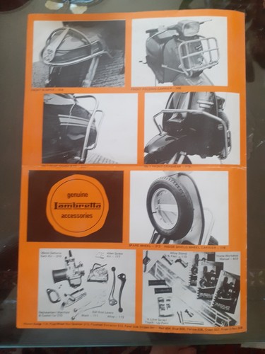 Advertising leaflet part - advertising, 2-part