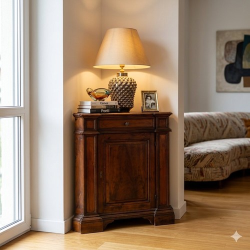 Meuble angle ancien style - d'angle,