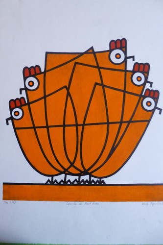 Andy popol gravure - andy, /