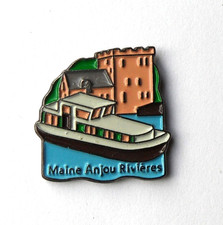 Pin's  bateau péniche